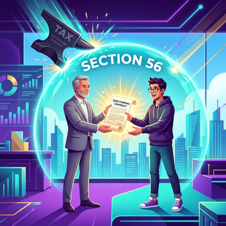 angel tax exemption under section 56 2026