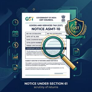 GST Notice ASMT-10
