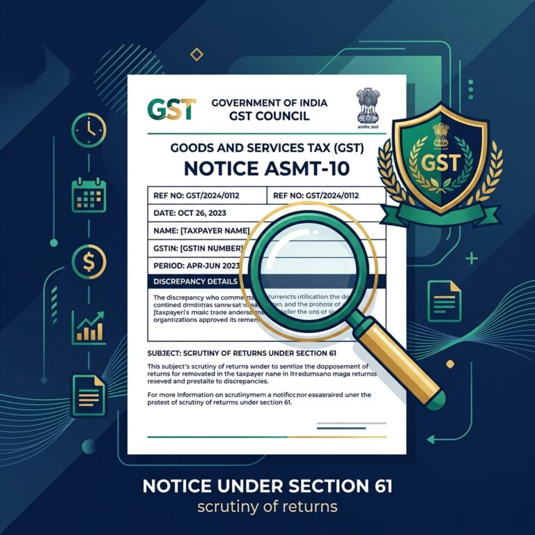GST Notice ASMT-10